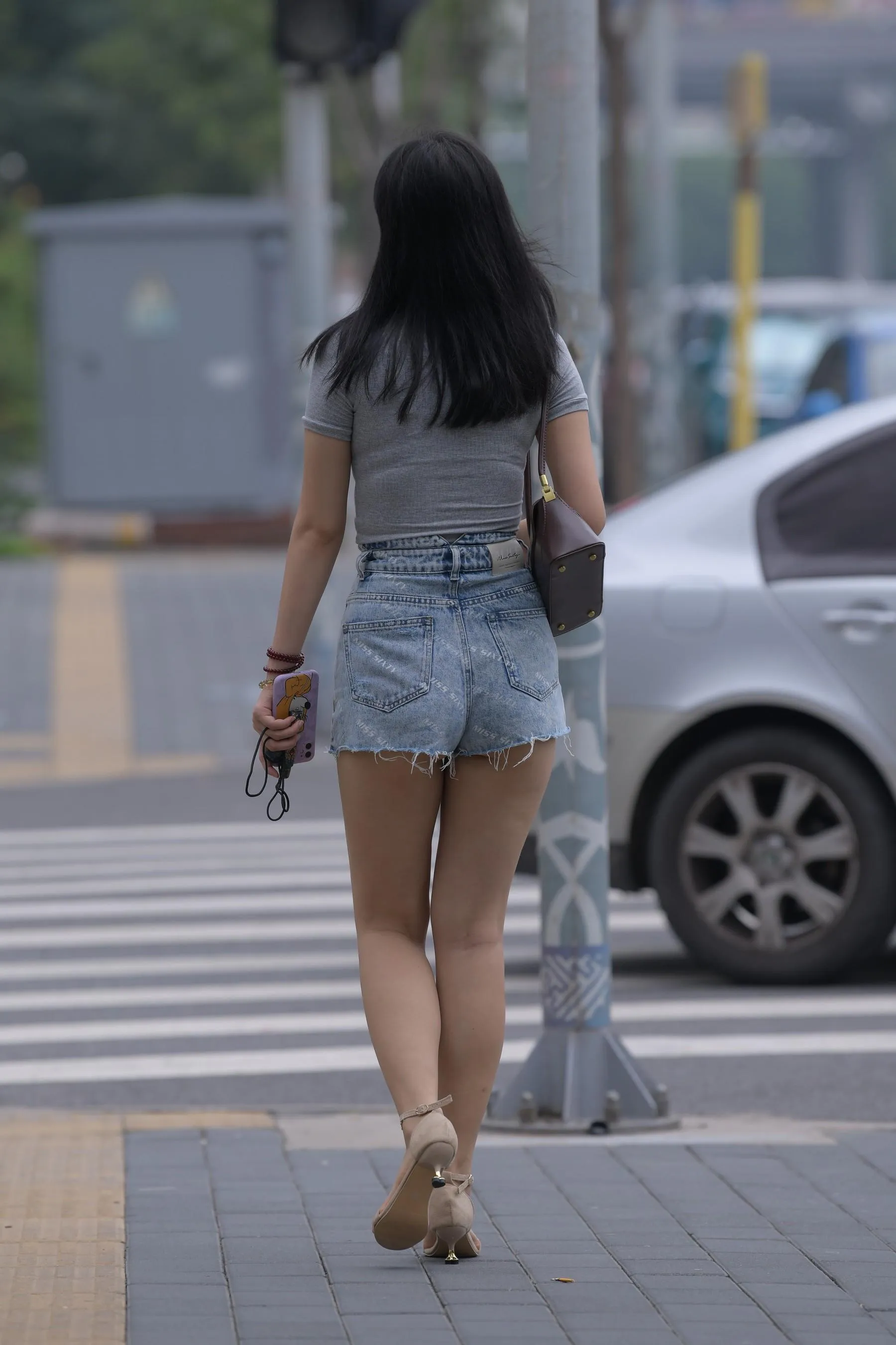 魔镜街拍 NO.169 一只麋鹿摄影-牛仔短裙美女 [235P]插图